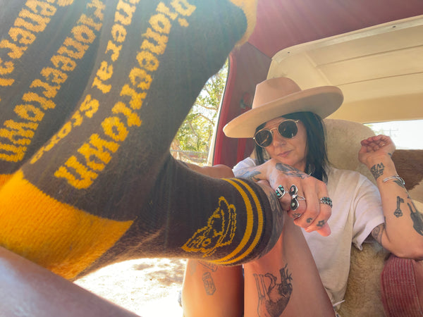 Pioneeertown General Store Crew Socks