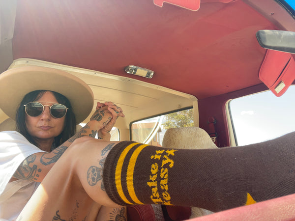 Pioneeertown General Store Crew Socks