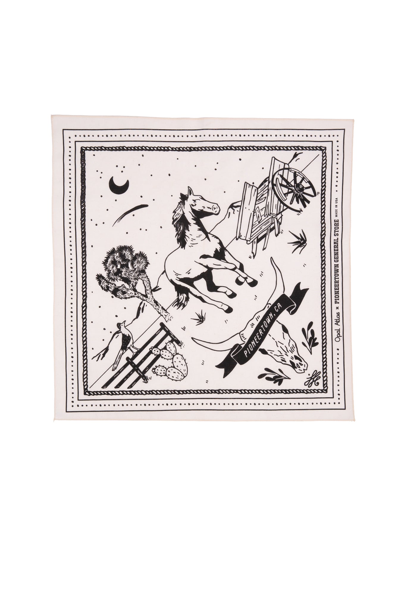 Pioneertown General Store x Opal Atlas Pioneertown Bandana