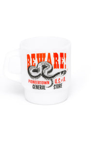 Pioneertown General Store Milk Glass Mug