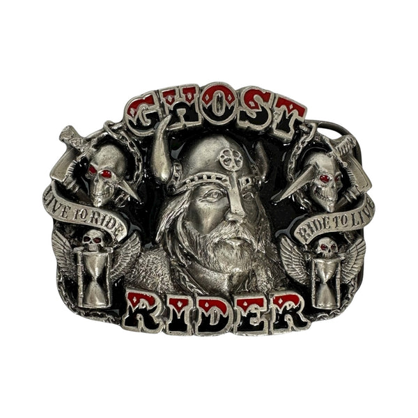 Vintage Ghost Rider Belt Buckle