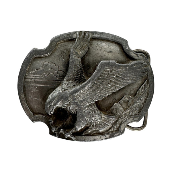 Vintage Eagle Soaring Belt Buckle