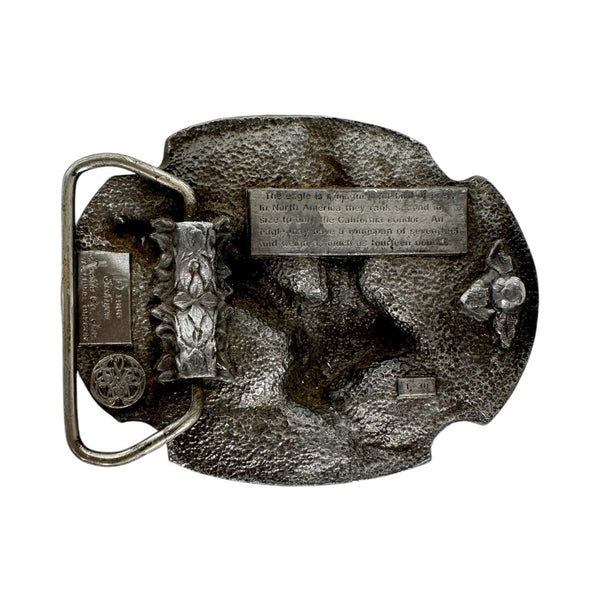 Vintage Eagle Soaring Belt Buckle